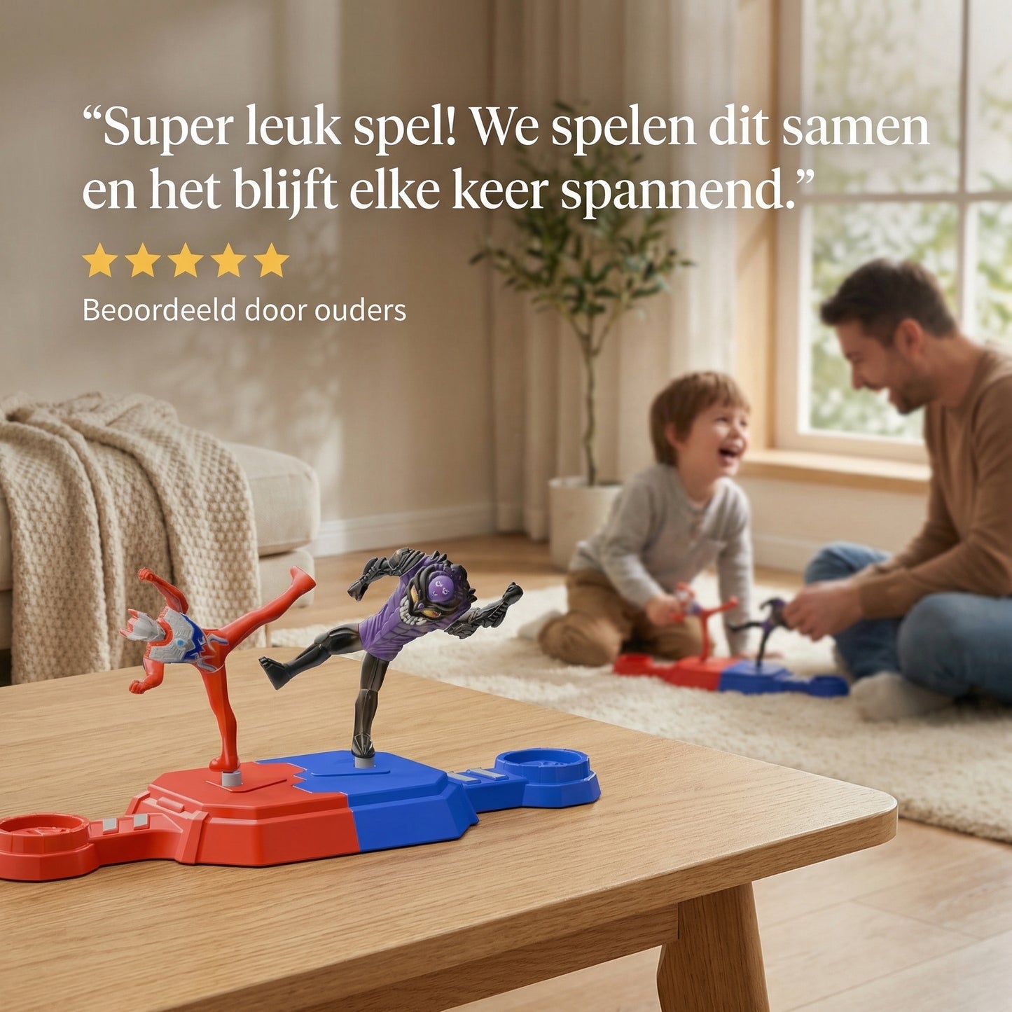 Interactieve battle game – Samen spelen, lachen en winnen