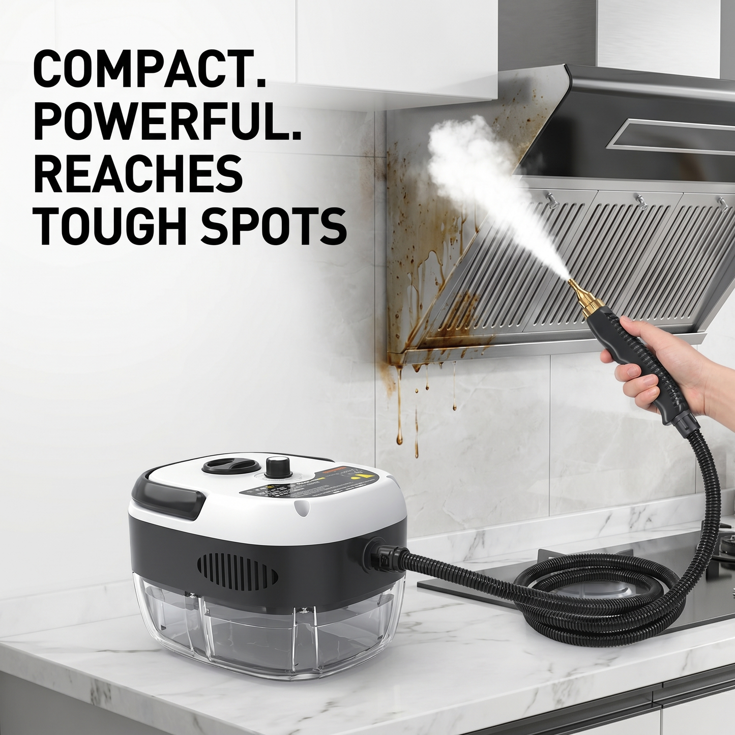 🔥 LAATSTE DAG SALE — SLECHTS €54.99! 🔥 Krachtige 2500W stoomreiniger voor het hele huis