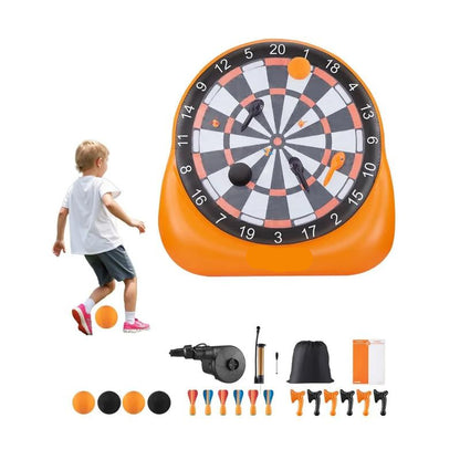 Opblaasbaar Voetbal Dartbord – Groot Tuinspel