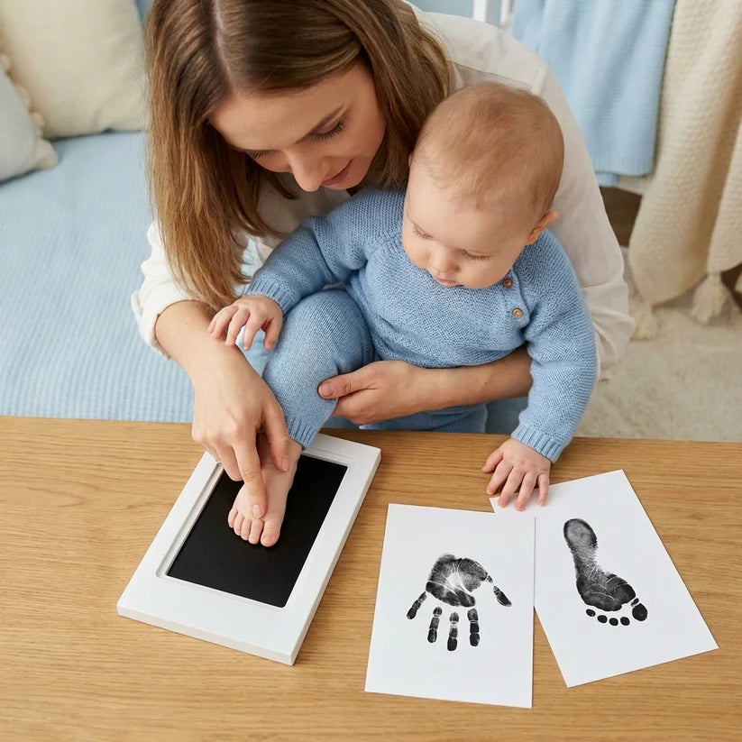 Set voor hand- en voetafdruk van je baby – een blijvende herinnering voor de allerkleinsten
