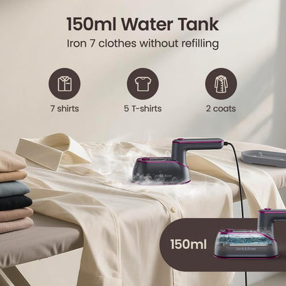 SteamPro 2-in-1 – Krachtige kledingstomer en strijkijzer