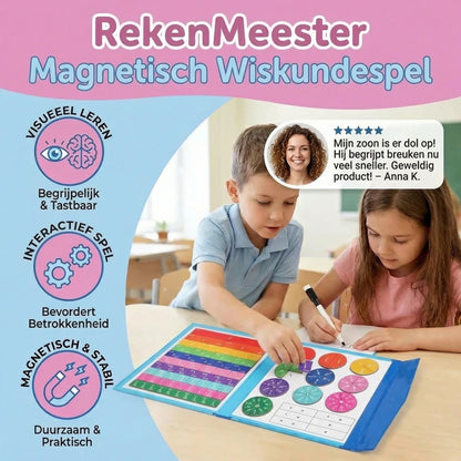 Magnetisch rekenspel "RekenMeester"