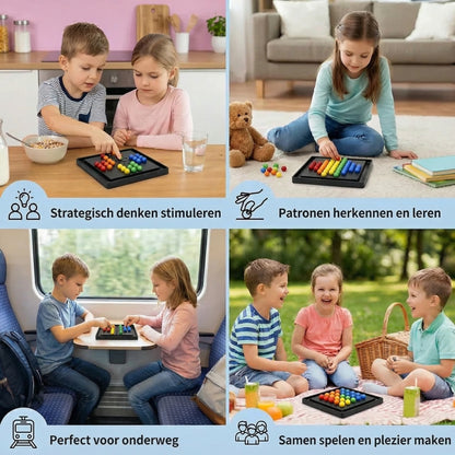 Kleuren Match logicaspel – interactief denkspel met ballen voor kinderen & volwassenen