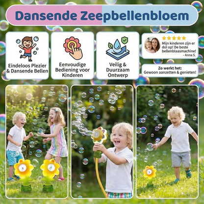 Dansende zeepbellenbloem