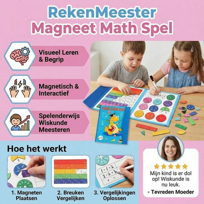 Magnetisch rekenspel "RekenMeester"
