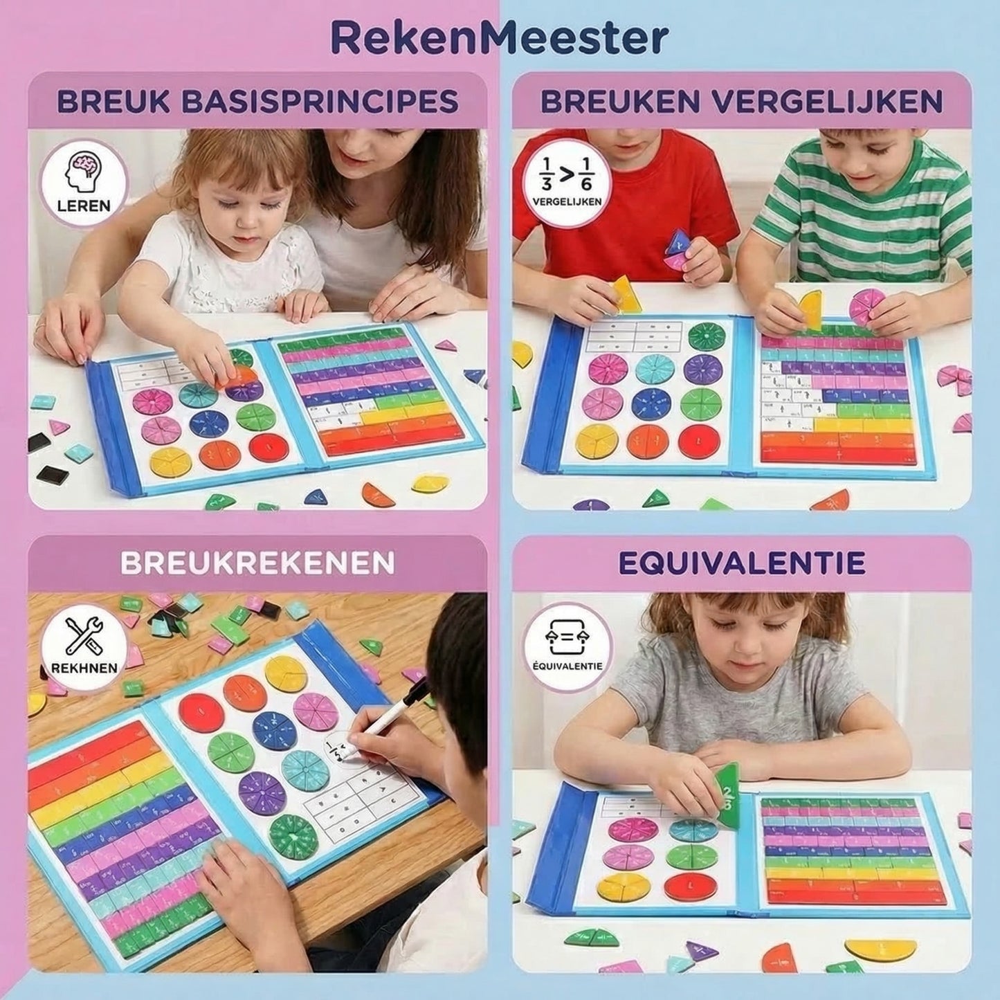 Magnetisch rekenspel "RekenMeester"