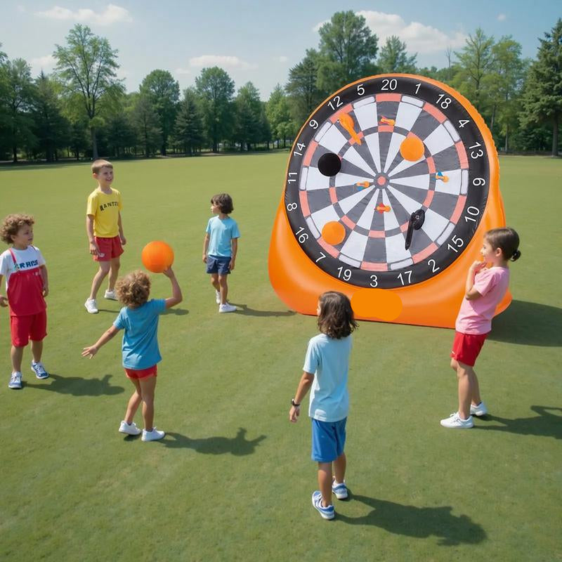 Opblaasbaar Voetbal Dartbord – Groot Tuinspel