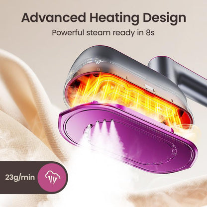 SteamPro 2-in-1 – Krachtige kledingstomer en strijkijzer