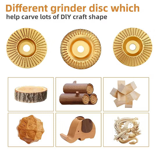🔥LAATSTE DAG SALE – 49% KORTING🔥 3-delige set houtbewerkingsschijven