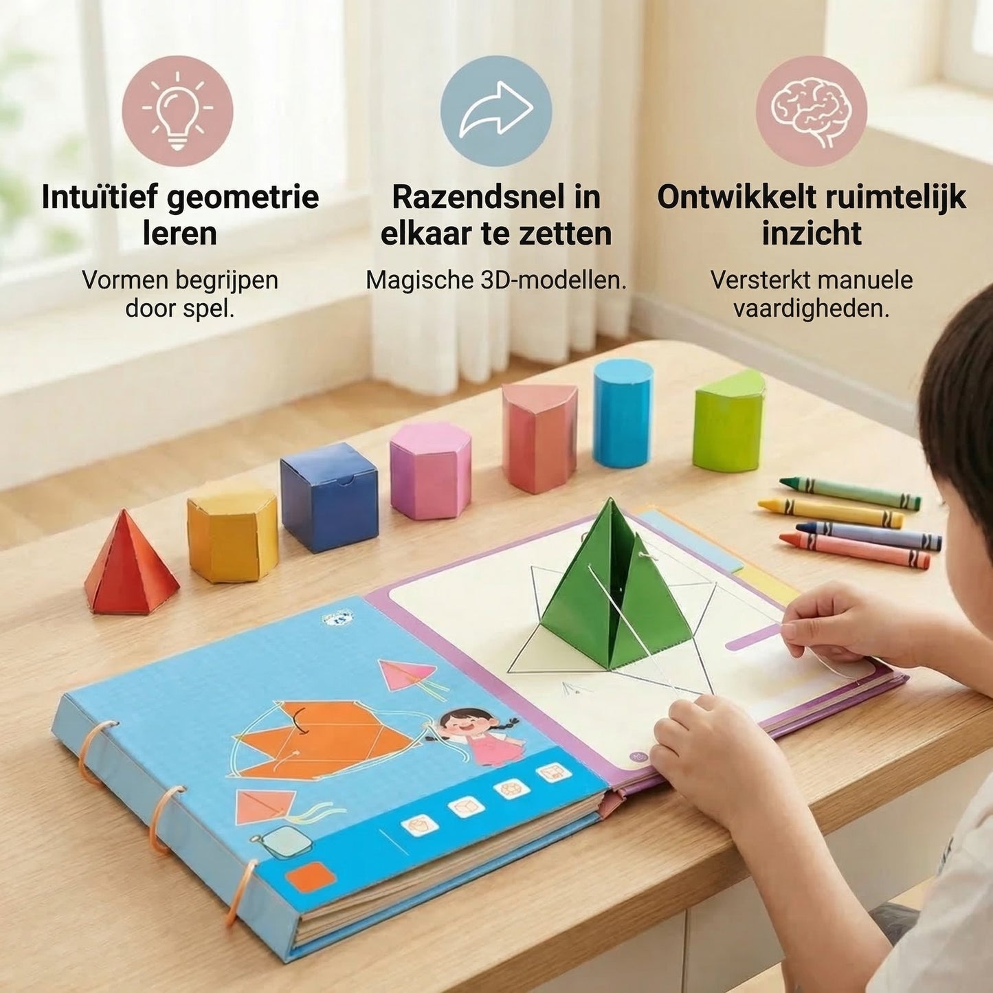Geweldig boek om geometrie te leren voor kinderen