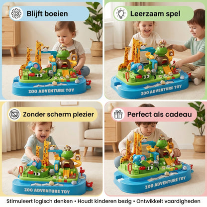 Zoo Avontuur Activiteitenspeelgoed – Interactief leerspeelgoed voor logica, motoriek en spelen zonder scherm