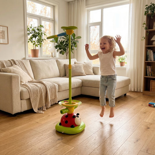 Interactief spring- en draaispel – Actief binnenspeelgoed voor energie kwijt en eindeloos plezier