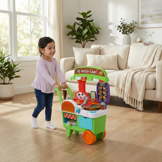 Interactieve pizzakar – Creatieve rollenspel keukenset voor eindeloze fantasie en speelplezier