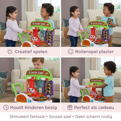 Interactieve pizzakar – Creatieve rollenspel keukenset voor eindeloze fantasie en speelplezier