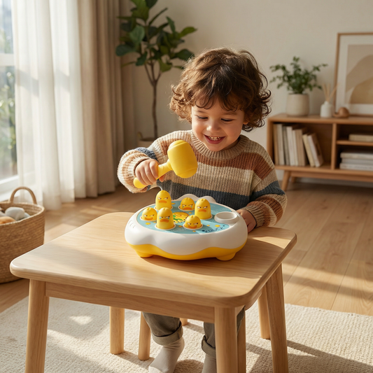 Interactief hamerspel – Stimuleert reactie, focus en houdt kinderen lang bezig