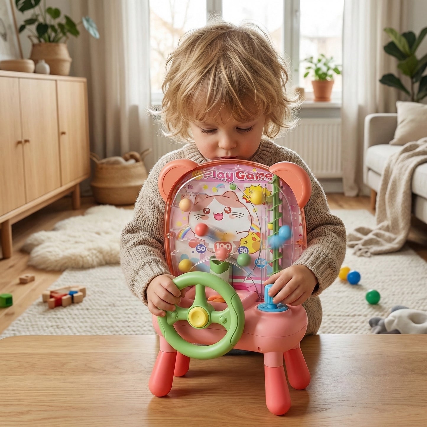 PlayDrive – Interactief baby speelpaneel met stuurwiel