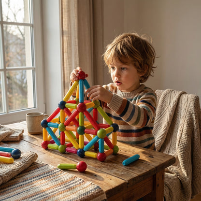 Magnetische 3D-constructieset – Creatief en educatief bouwspeelgoed voor kinderen