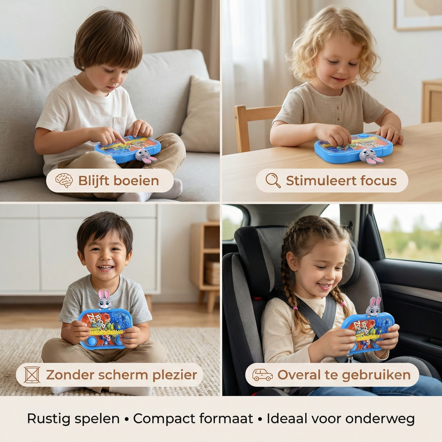 Interactief denkspel – Compact, rustgevend en verslavend leuk