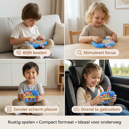 Interactief denkspel – Compact, rustgevend en verslavend leuk