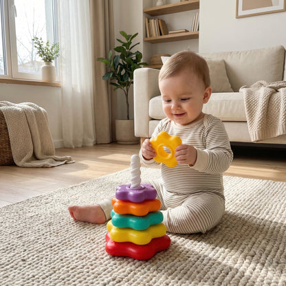 Montessori stapeltoren voor baby’s