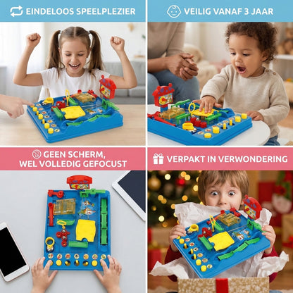 Avonturenparcoursspel met hindernissen voor kinderen vanaf 3 jaar