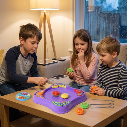 Gyro gevechtsarena met spinner-kansenkaart voor 2 tot 4 spelers