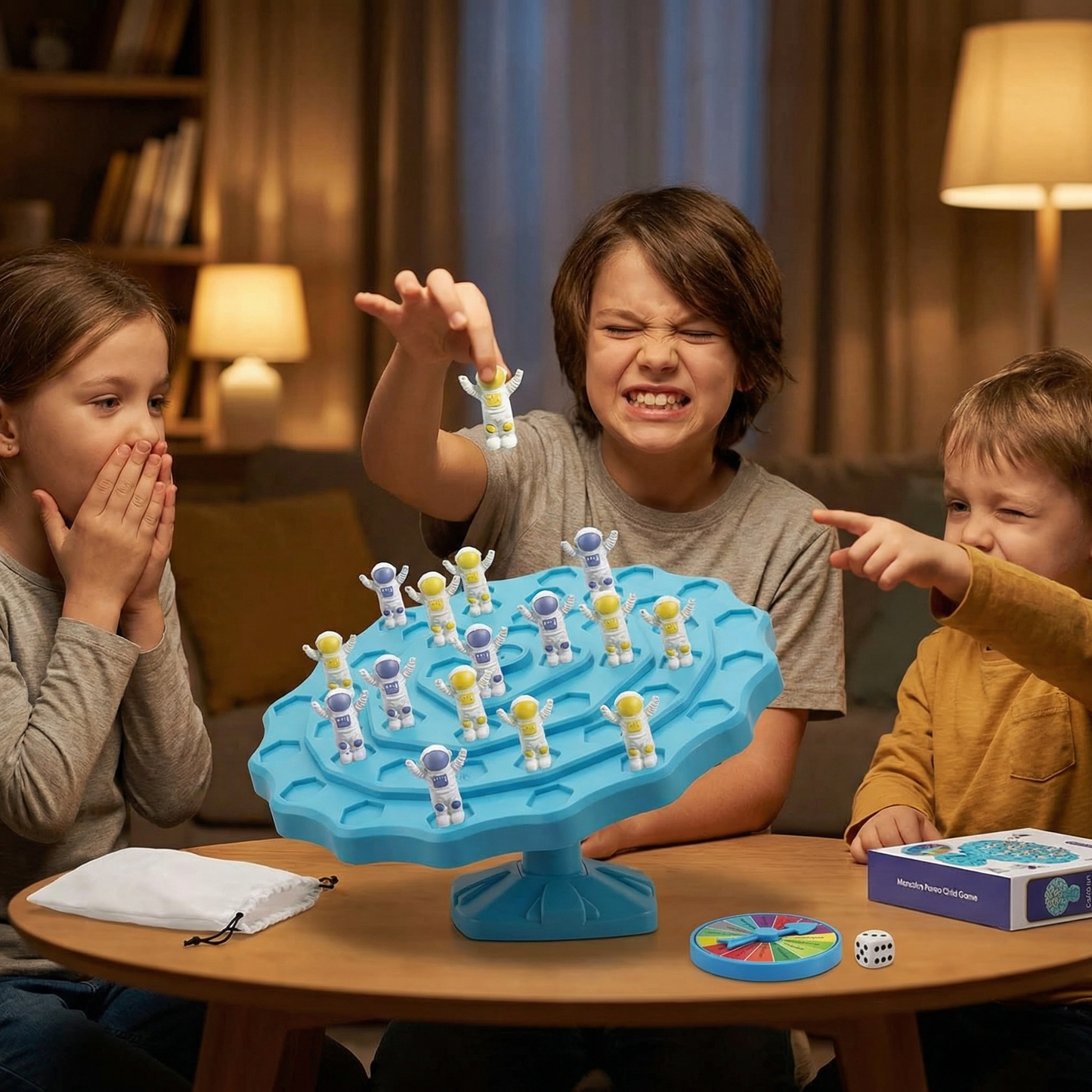Balance Spaceman spel – interactief speelgoed voor ouder en kind