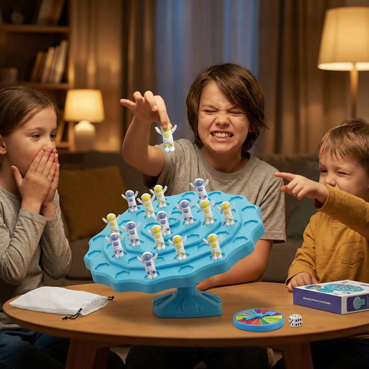 Balance Spaceman spel – interactief speelgoed voor ouder en kind