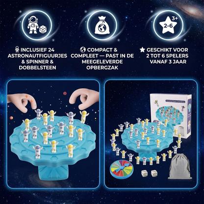 Balance Spaceman spel – interactief speelgoed voor ouder en kind