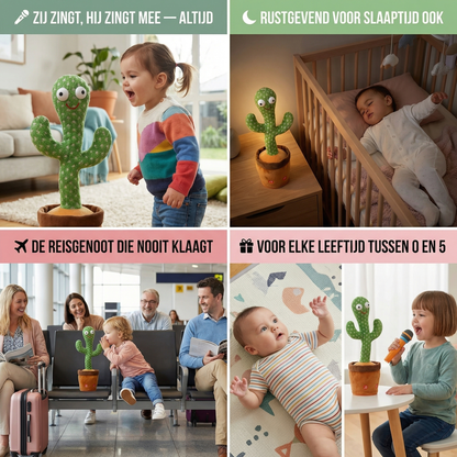 Pratende cactus – interactief speelgoed voor kinderen
