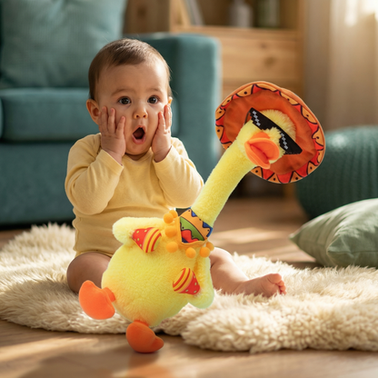 Interactieve pratende en dansende eend knuffel – speels plezier voor kinderen