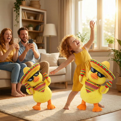 Interactieve pratende en dansende eend knuffel – speels plezier voor kinderen