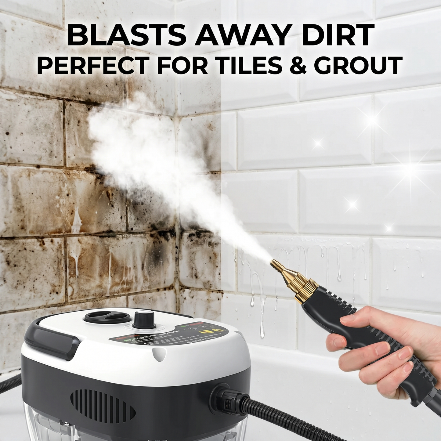 🔥 LAATSTE DAG SALE — SLECHTS €54.99! 🔥 Krachtige 2500W stoomreiniger voor het hele huis