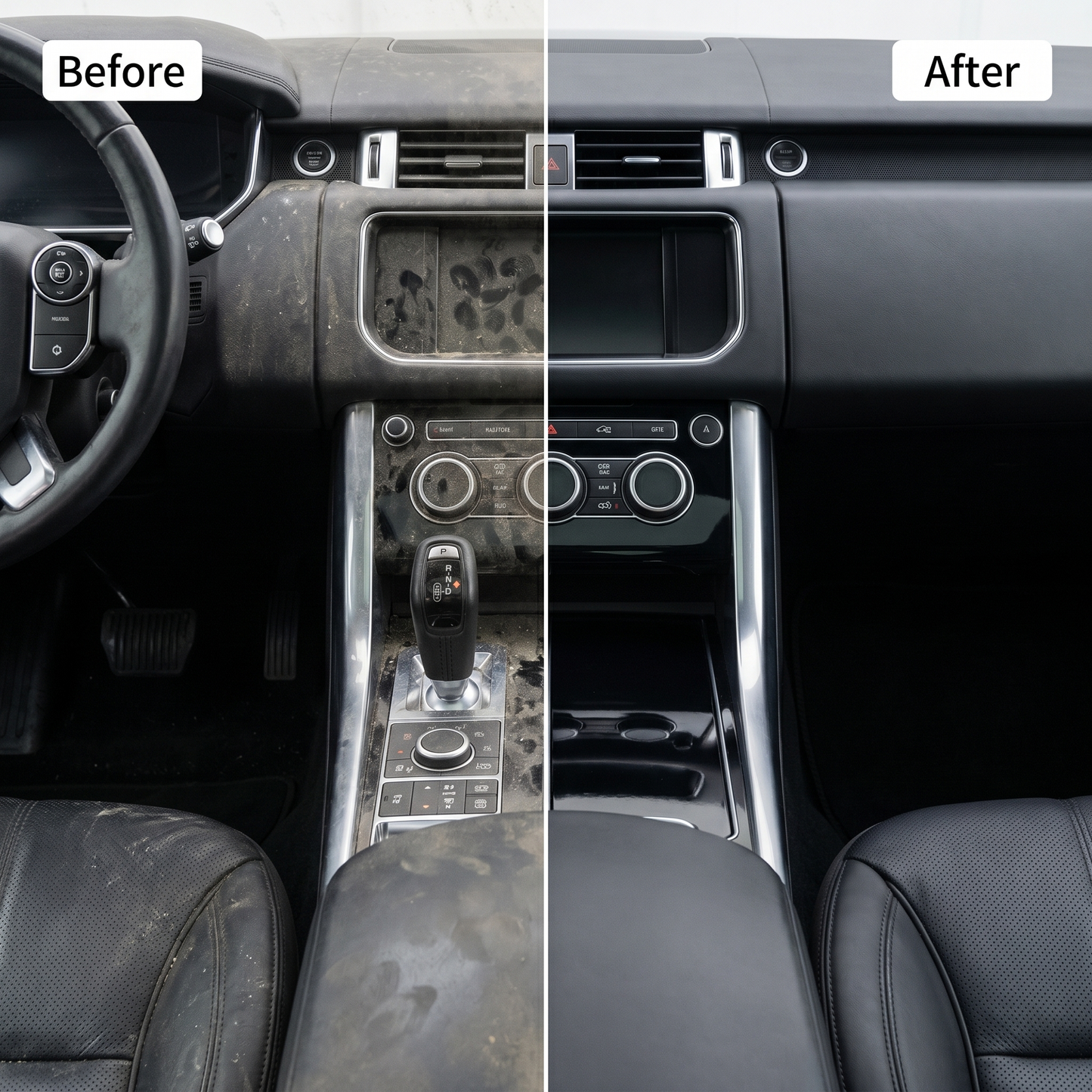 Professionele interieurreiniger voor auto’s – Geconcentreerde dieptereiniger voor vinyl, kunststof en rubber