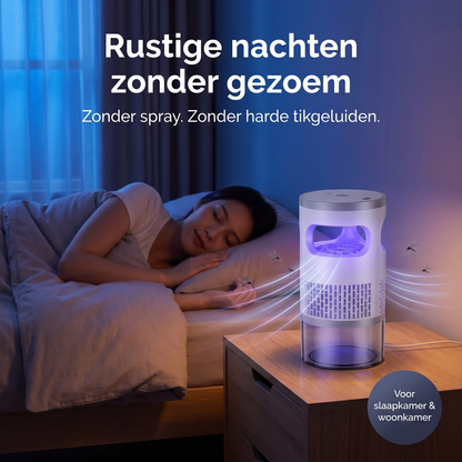 Stille muggenvanger voor binnen – Rustige nachten zonder gezoem