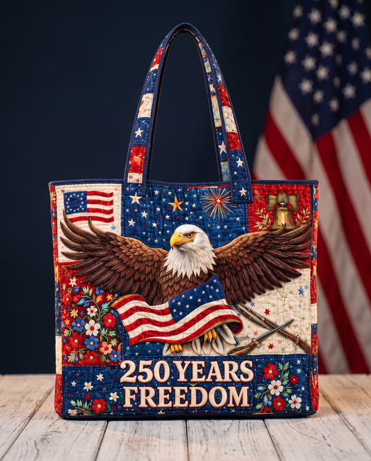 USA Patriotic Eagle Tote Bag - hero