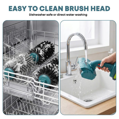 🔥 LAATSTE DAG SALE — SLECHTS €74.49! 🔥Draadloze oplaadbare elektrische grillborstel