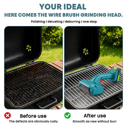 🔥 LAATSTE DAG SALE — SLECHTS €74.49! 🔥Draadloze oplaadbare elektrische grillborstel