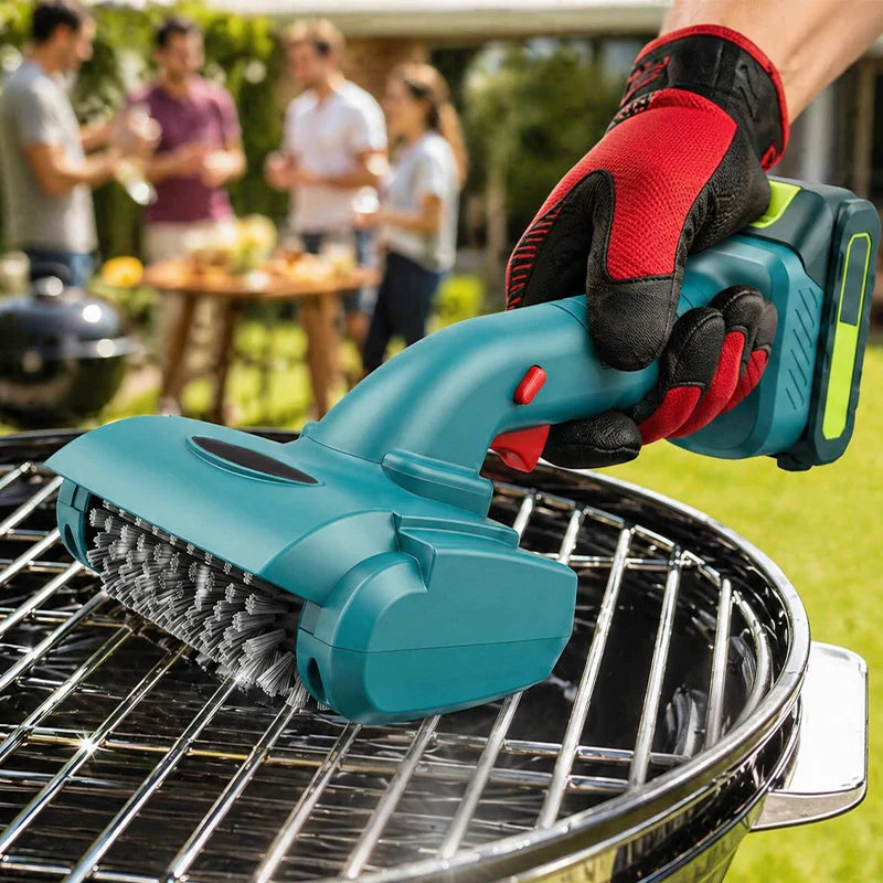 🔥 LAATSTE DAG SALE — SLECHTS €74.49! 🔥Draadloze oplaadbare elektrische grillborstel