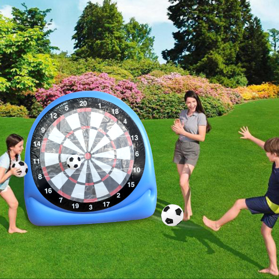 Opblaasbaar Voetbal Dartbord – Groot Tuinspel