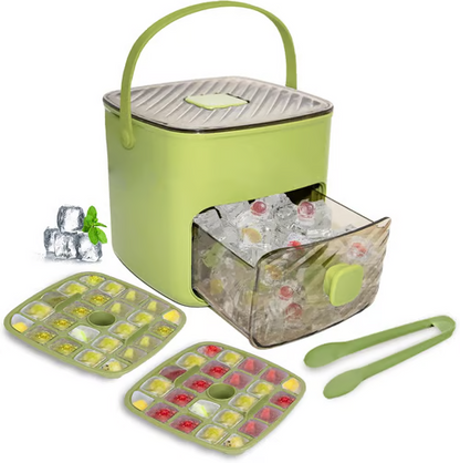 🔥 LAATSTE DAG SALE — SLECHTS €22.99! 🔥 Draagbare ijsblokjesmaker voor 48 ijsblokjes