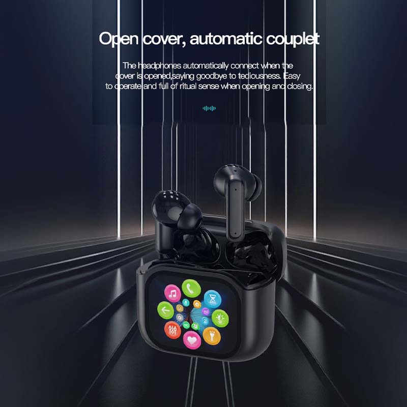Compacte oordopjes met touchbediening en helder geluid