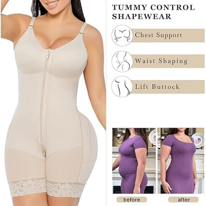 💞 TIJDELIJKE ACTIE: 60% KORTING! 💐 Corrigerende bodysuit voor dames met buikcontrole en liftend effect voor de billen