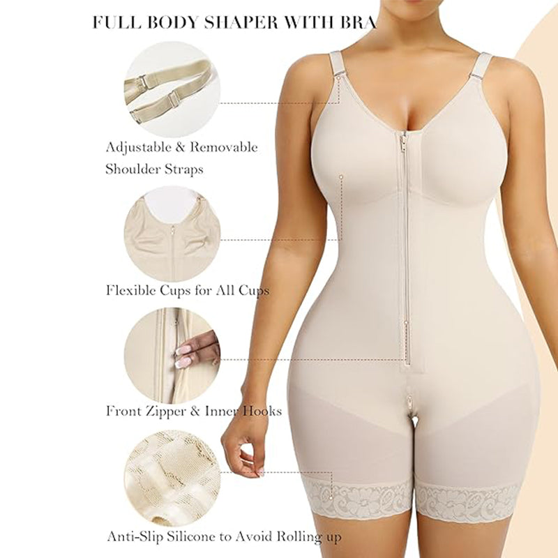 💞 TIJDELIJKE ACTIE: 60% KORTING! 💐 Corrigerende bodysuit voor dames met buikcontrole en liftend effect voor de billen